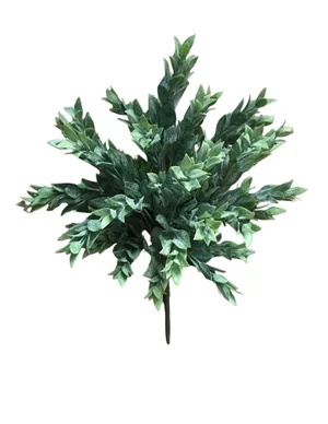 15" Ruscus Leaves Bush