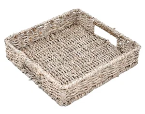 Square Seagrass Tray