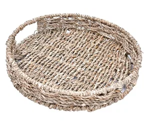 Round Seagrass Tray