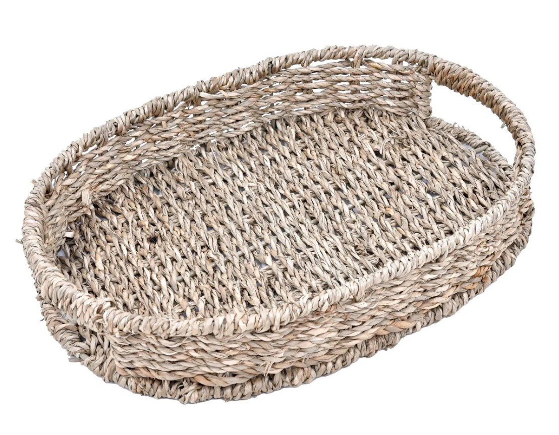 Image of Medium Oval Seagrass Tray