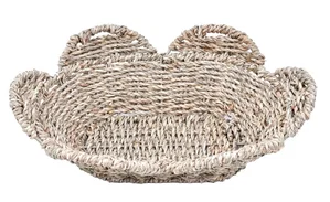 Oval Scallop Seagrass Tray