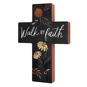 Gathered Grace Table Cross - Walk By Faith