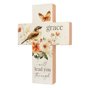 Wings of Love Table Cross - Grace Will Lead You