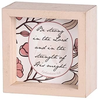 Image of Tabletop 2 Sided Be Strong In The Lord