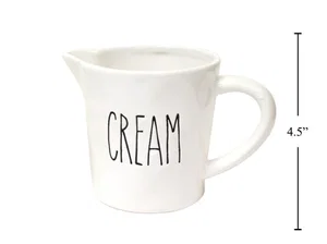 Farmhouse Modern Ceramic Creamer