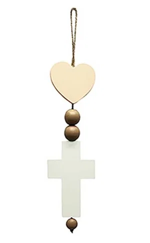 Ornament Cross & Heart