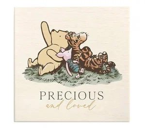 Word Block Precious And Loved