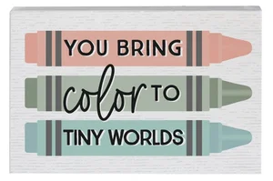 Bring Colour Crayons Block