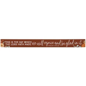 Rejoice Be Glad Burgandy Stick