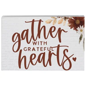 Gather Hearts Flowers Block