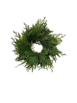 13" Northern White Cedar Candle Ring