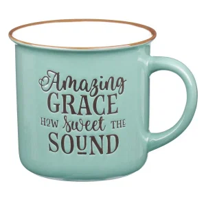 Mug Amazing Grace Green Camp-style