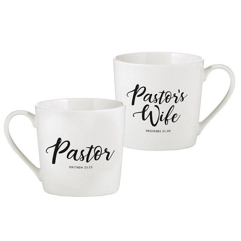 Café Mug Set - Pastor and Pastor's Wife
