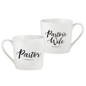 Café Mug Set - Pastor and Pastor's Wife