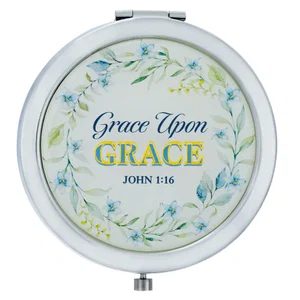 Mirror Compact Grace Upon Grace John 1:16