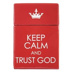 Box of Blessings Keep Calm & Trust God