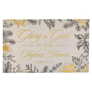 Pass Around Card Glory to God Lk. 2:14