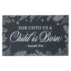 Pass Around Card Child is Born Isa. 9:6