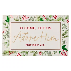 Pass Around Card Adore Him Matt. 2:6