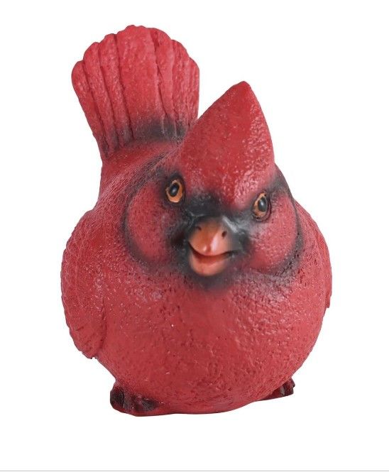 Image of Cardinal Figurine Perched