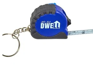 Dwell Mini Tape Measure Key Chain (Abide with Me)