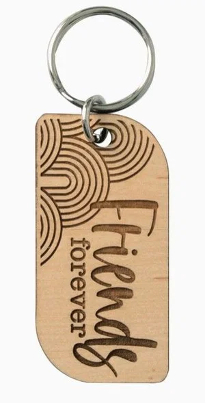Friends Forever - Lasered Keychain