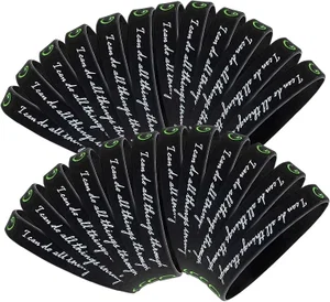Philippians 4:13 Silicone Bracelets