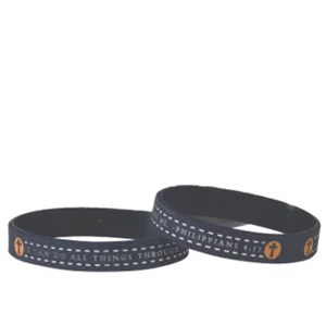Assorted SIlicone Bracelets I Can Do PH 4:13