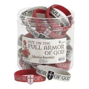 Put On Full Armor Silicone Bracelets
