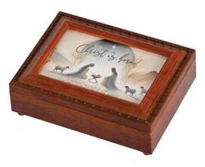 Music Box Nativity Joy To The World