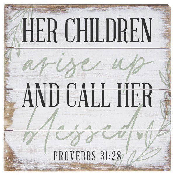 Her Children Arise Up 6" Block