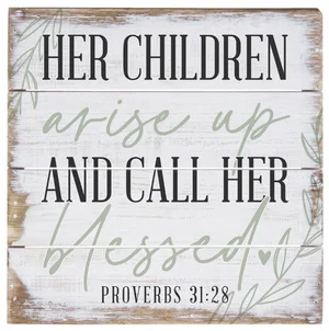 Her Children Arise Up 6" Block