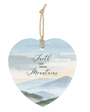 Heart Ornament-Faith