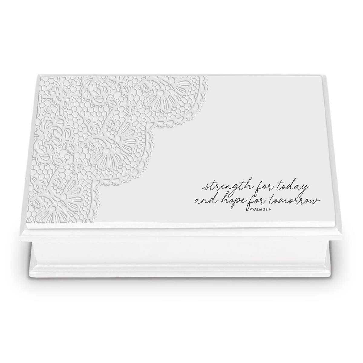 Keepsake Box You Make The World Lace Top