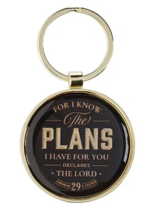Keychain I Know the Plans Jer. 29:11