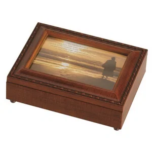 Footprints Musical Keepsake Box
