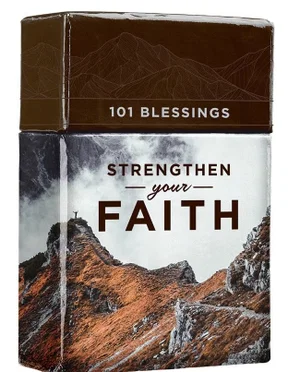 Box of Blessings Brown Faith Mountains Matt. 17:20
