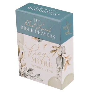 Box of Blessings 101 Best-Loved Bible Prayers Pray More Worry Less