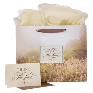Trust in the LORD Large Landscape Gift Bag
