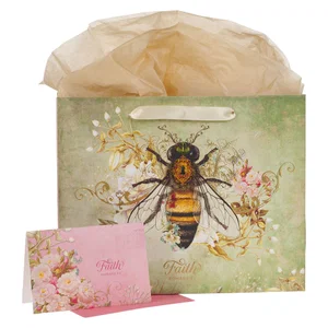 Gift Bag w/ Card LG Landscape Faith Rom. 5:1