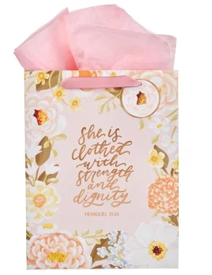 Gift Bag LG Portrait Strength & Dignity Prov. 31:25