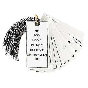 Gift Tag Book - Christmas Woodlands