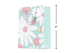 Medium Gift Bag, Daisies