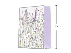 Medium Gift Bag, Bfly  Garden