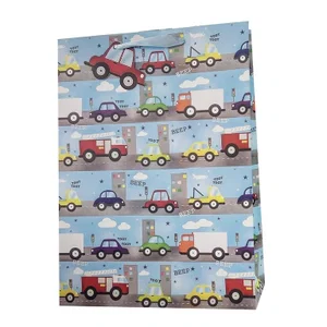 Vehicles Large Gift Bag