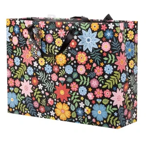Jumbo Horiz. Gift Bag, Floral
