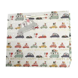 Bday Cars Med. Gift Bag