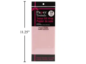 Paper T. 10-Sheet Tissue Wrapping Paper, Pink