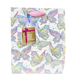 Butterflies DLX Gift Bags, Medium