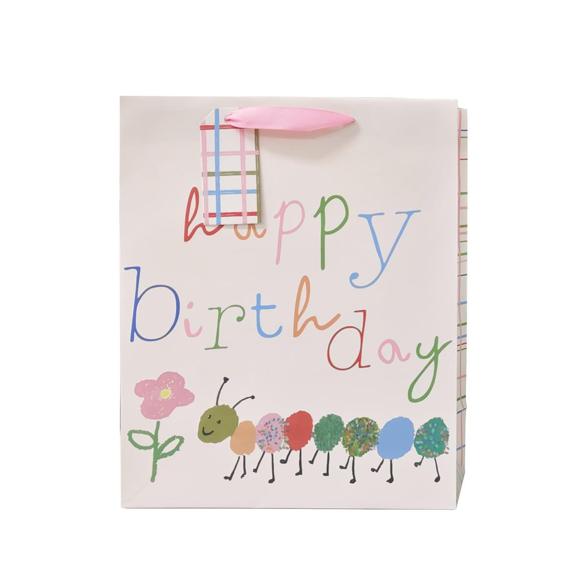 Paper T. Birthday Caterpillar Gift Bag, Large